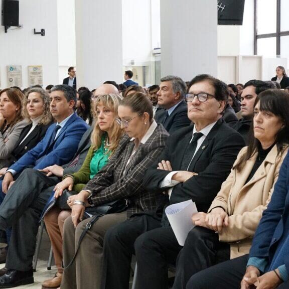 Autoridades presentes en el lugar
